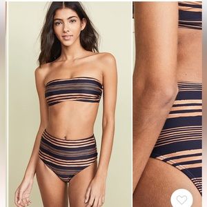 ViX Isabela Bandeau and Hot Pants High Rise Bikini